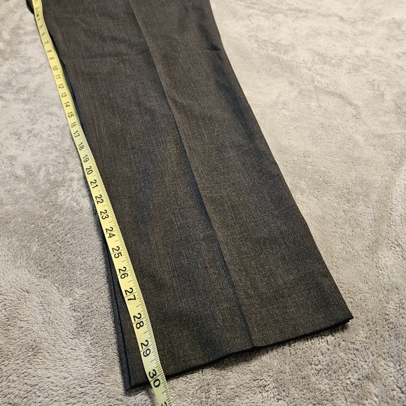 Lafayette 148 New York Women's Cropped Bleecker Wool Blend Dress Pants Size 16 - Picture 11 of 11